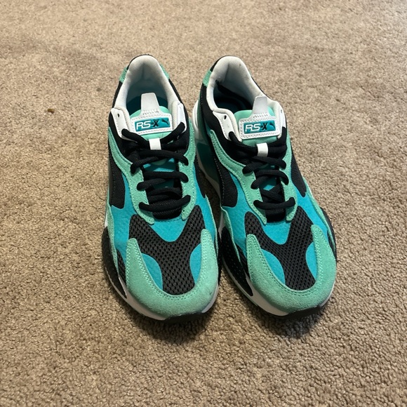 Puma Rsx Puma Rs X3 Lime Green Puma RS-X Mercedes AMG Petronas Black Men's  306499-